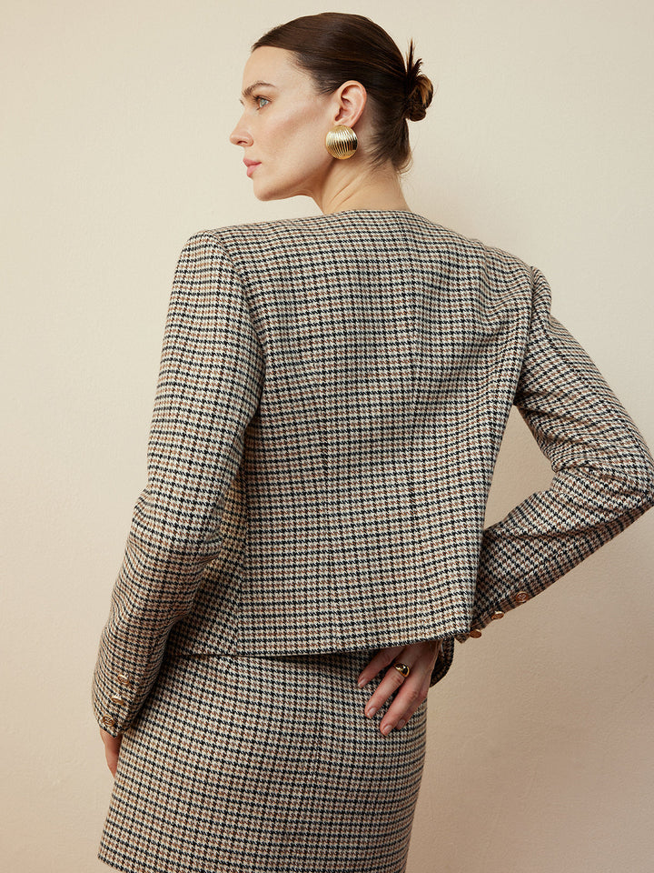 Drune | Knopf Kurze Jacke