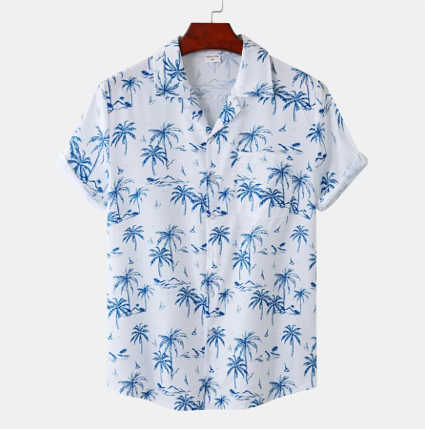 Drune | Hawaii Surf Floral Hemd für Herren