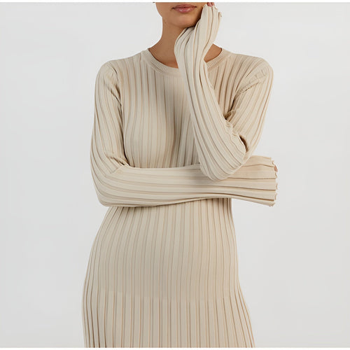 Drune | Maxi Strickkleid