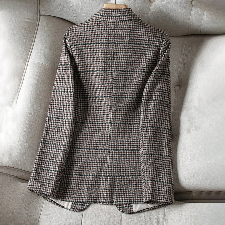 Drune | kariertes blazer - jacke für damen