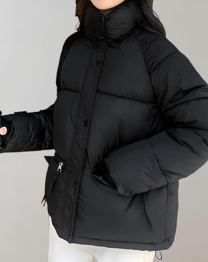 Drune | Mantel mit Hohen Kragen für Frauen