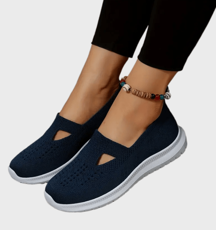 Drune - Damen lässige Slip-on Turnschuhe