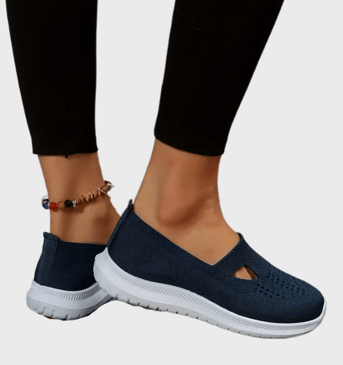 Drune - Damen lässige Slip-on Turnschuhe