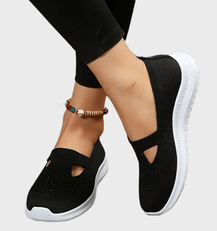 Drune - Damen lässige Slip-on Turnschuhe