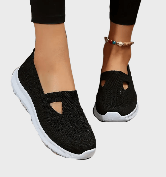 Drune - Damen lässige Slip-on Turnschuhe