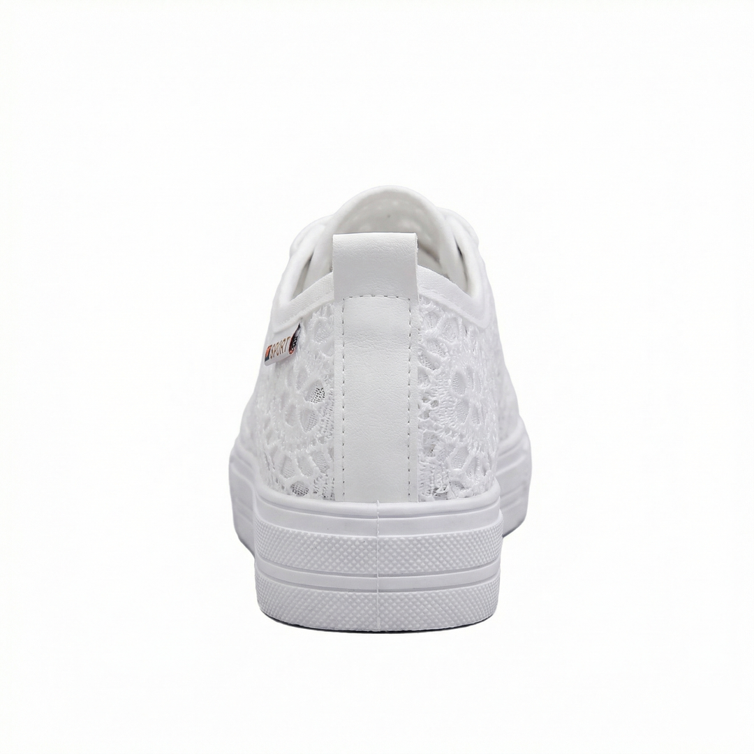 Drune | Stylische Niedrig Geschnittene Schnürsneakers mit Seitlichen Details und Sicherer Passform