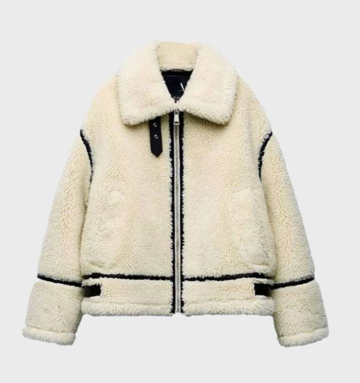 Drune | Übergroße Fleece-Zip-Jacke