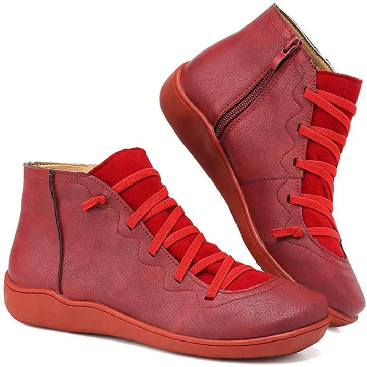 Drune | elite-damenstiefel mit bequemen füßen