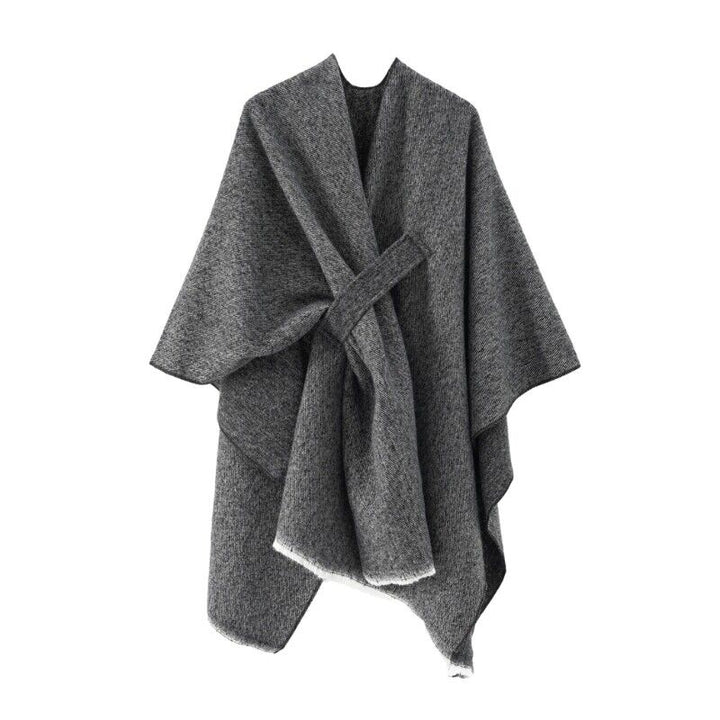 Drune | Kaschmir Poncho Retro & Stilvoll