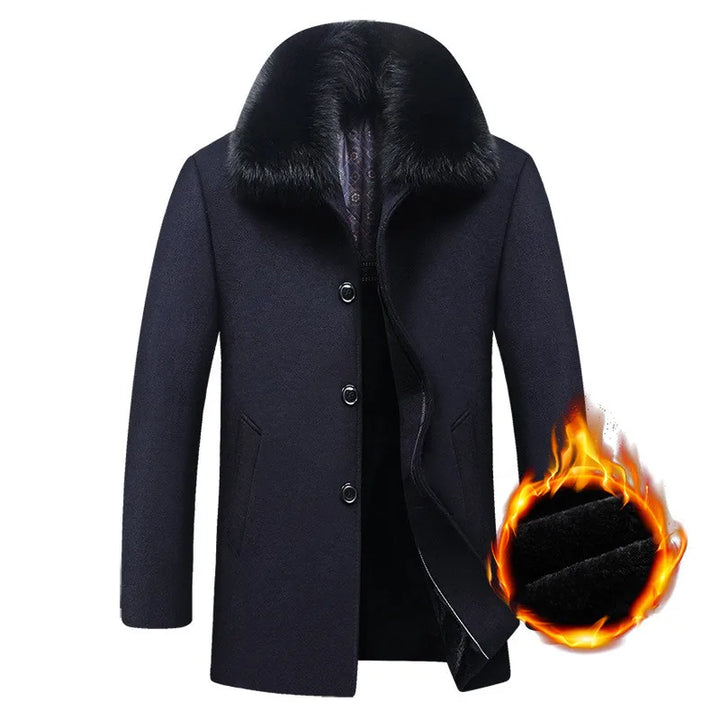 Drune | Winterjacke mit Pelzkragen