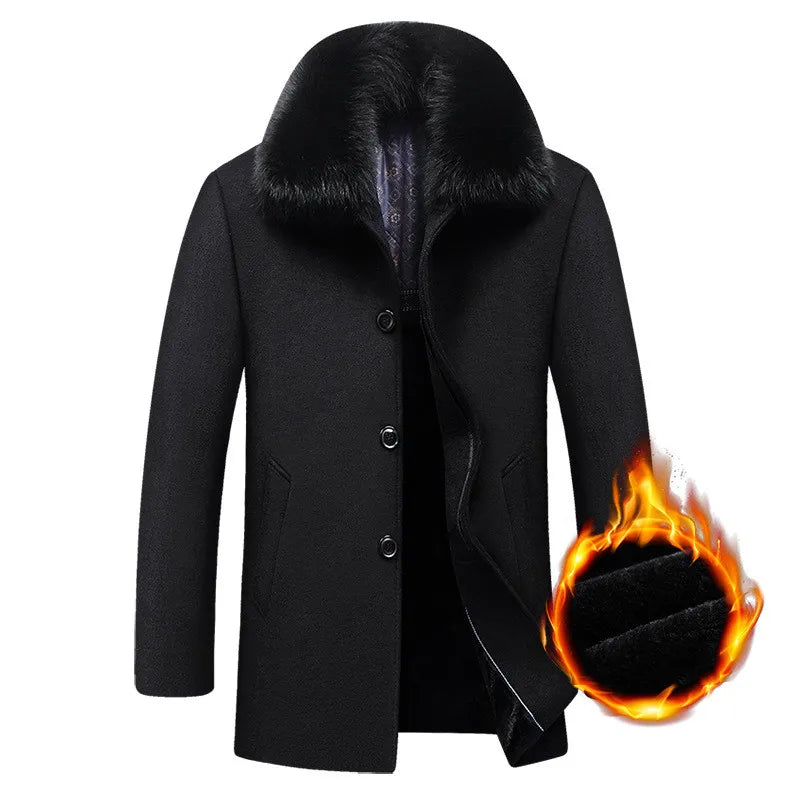 Drune | Winterjacke mit Pelzkragen