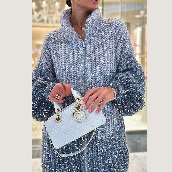 Drune | Klassische und Stilvolle Winter Strickjacke