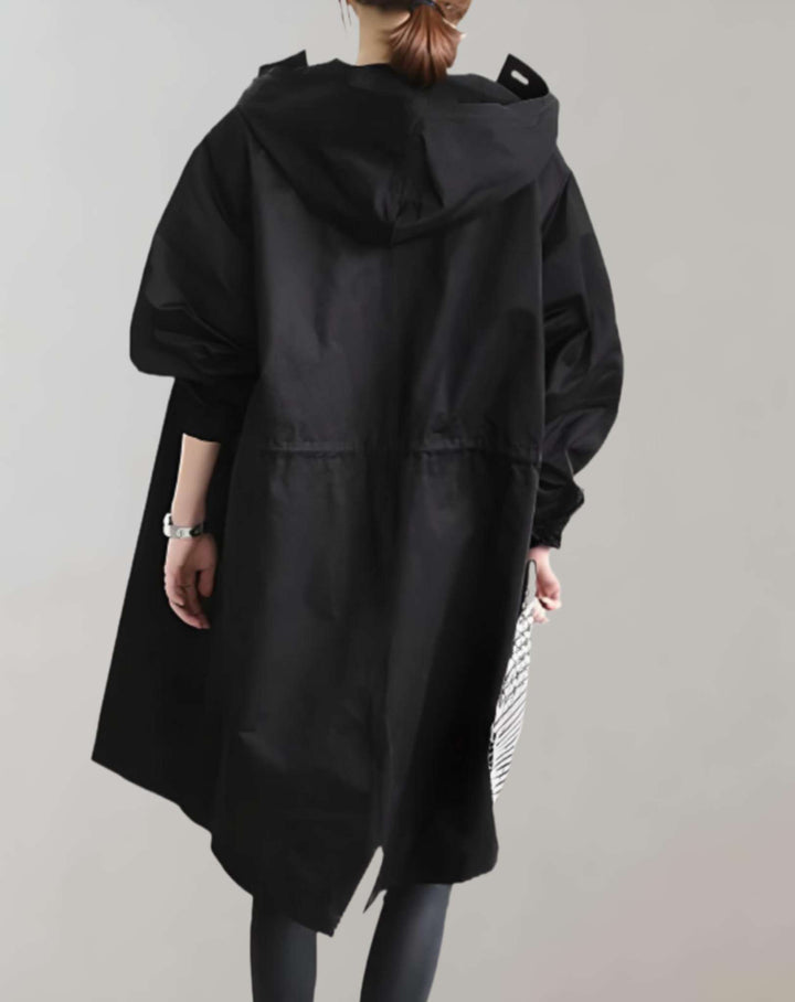 Drune | Warmer Trenchcoat Mit Kapuze
