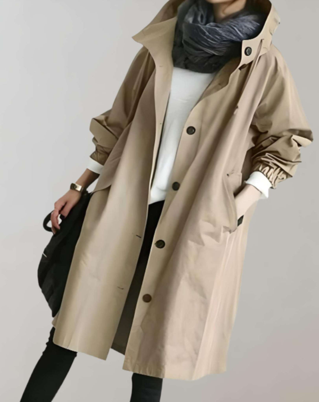 Drune | Stilvoller Trenchcoat Wasserdicht für Damen