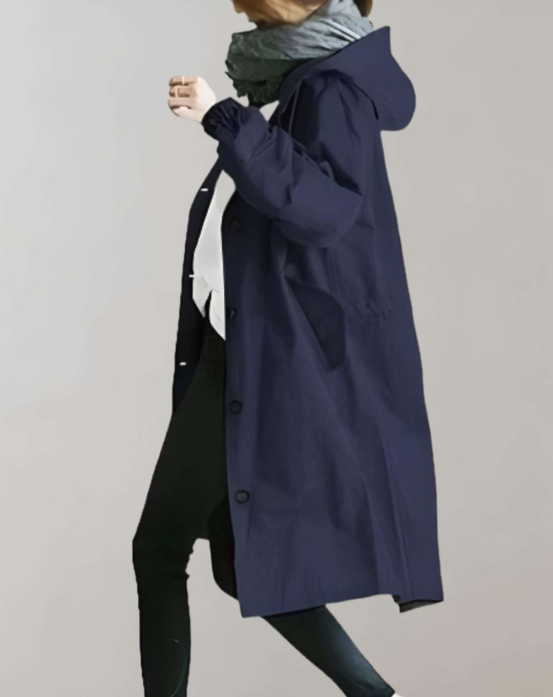 Drune | Stilvoller Trenchcoat Wasserdicht für Damen