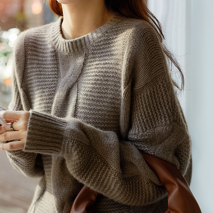 Drune | Cashmere Couture Cable-Knit Pullover