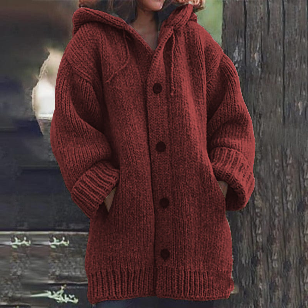 Drune | Chic Weiche Strickjacke