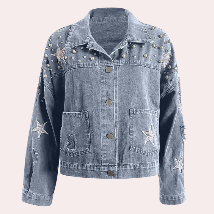 Drune | Moderne Jeansjacke für Damen für den Herbst