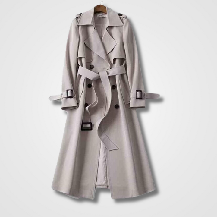 Drune | Elegante Lange Trenchcoat