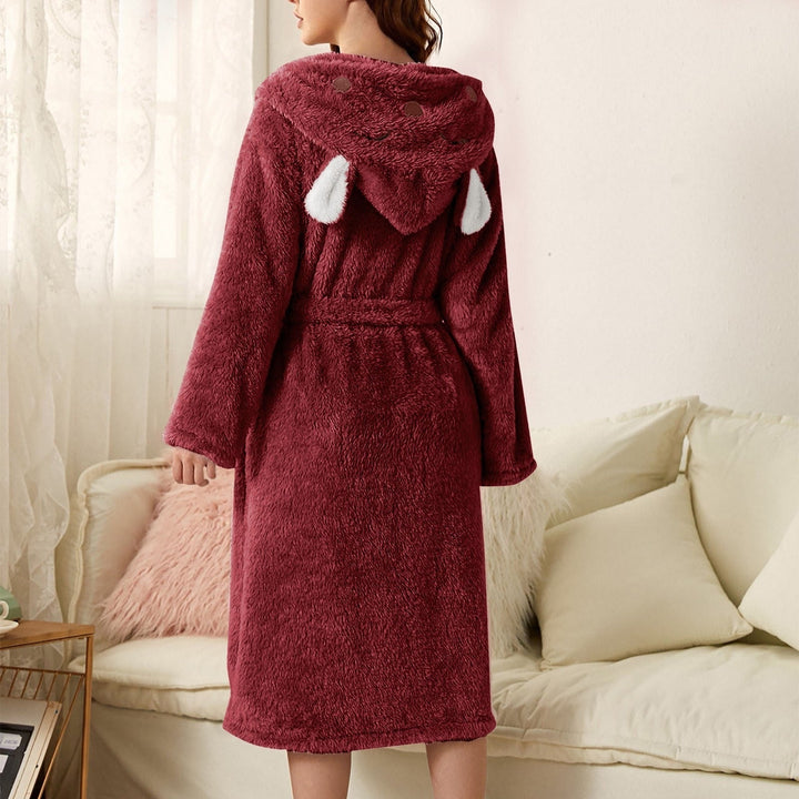 Drune | flauschig mit Kapuze Fleece Drune | Damen Drune