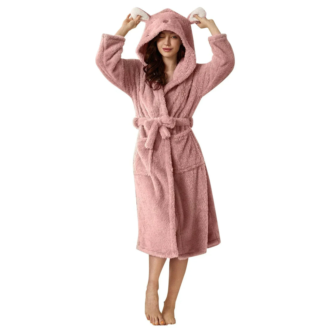 Drune | flauschig mit Kapuze Fleece Drune | Damen Drune