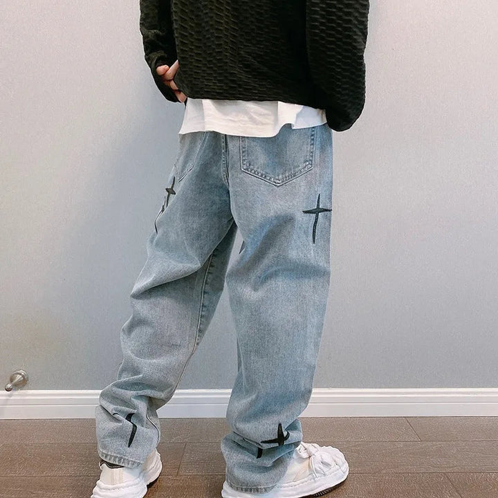 Drune | Vintage Baggy Jeans für Herren - Lässiger Stil
