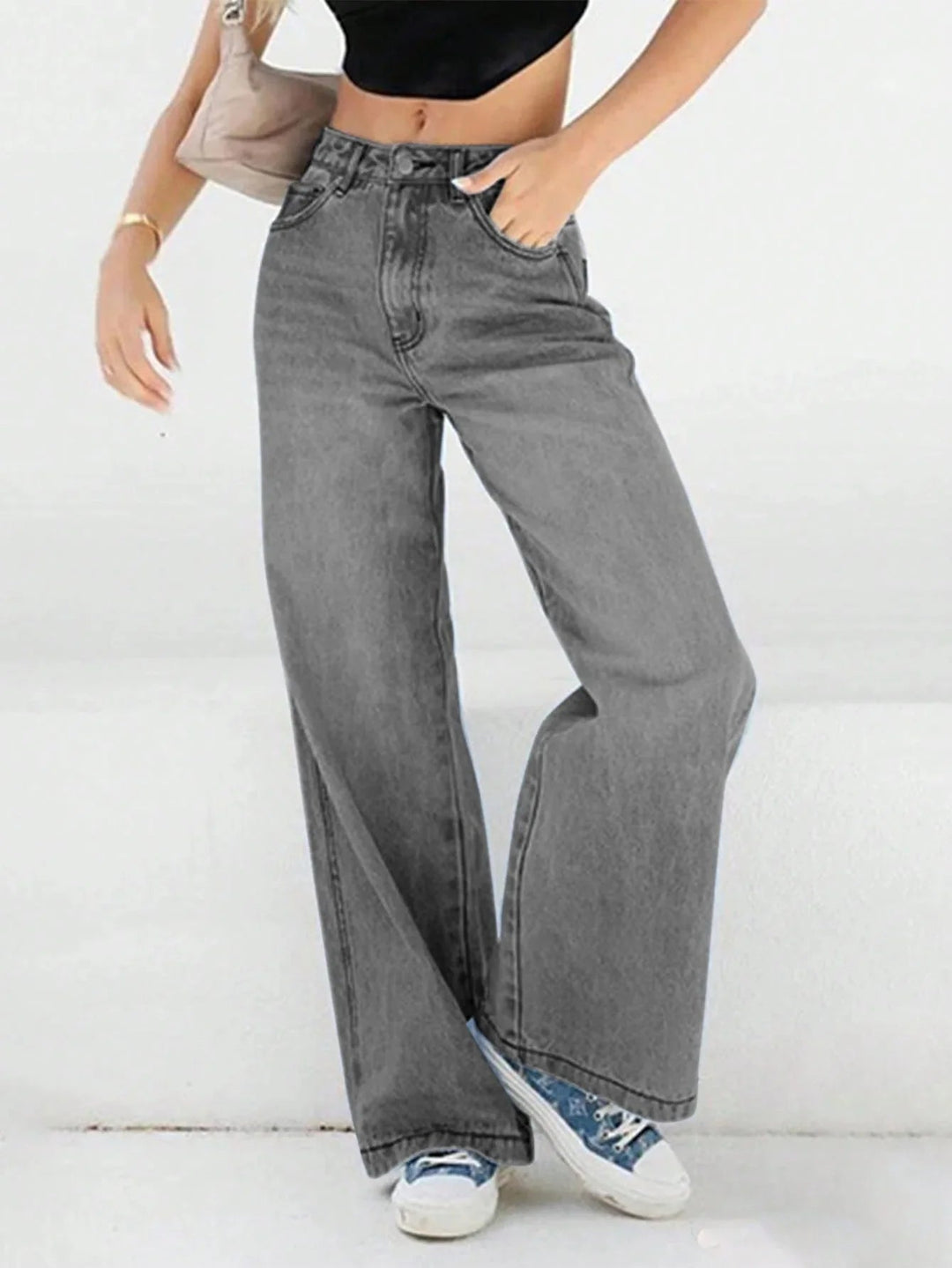 Drune | Weite Passform Baggy Jeans für Damen - Lässiger Stil