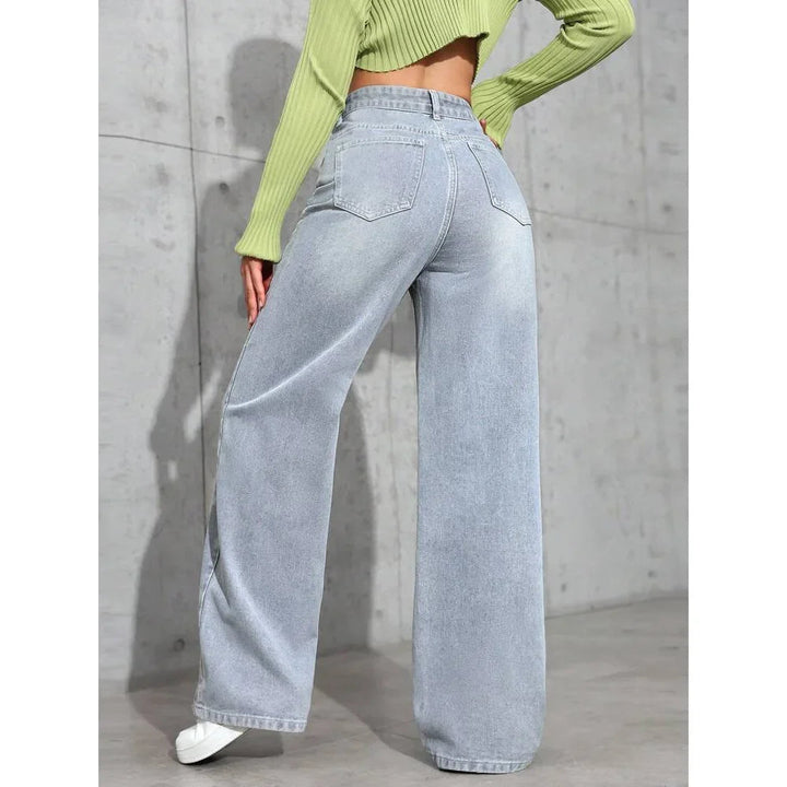 Drune | Lässige Baggy-Jeans für Damen - Hohe Taille Komfort