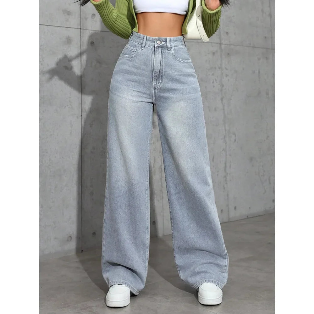 Drune | Lässige Baggy-Jeans für Damen - Hohe Taille Komfort