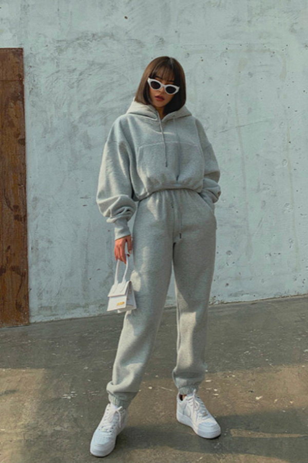 Drune | Baumwoll-Jogginganzug für Damen im Vintage-Look
