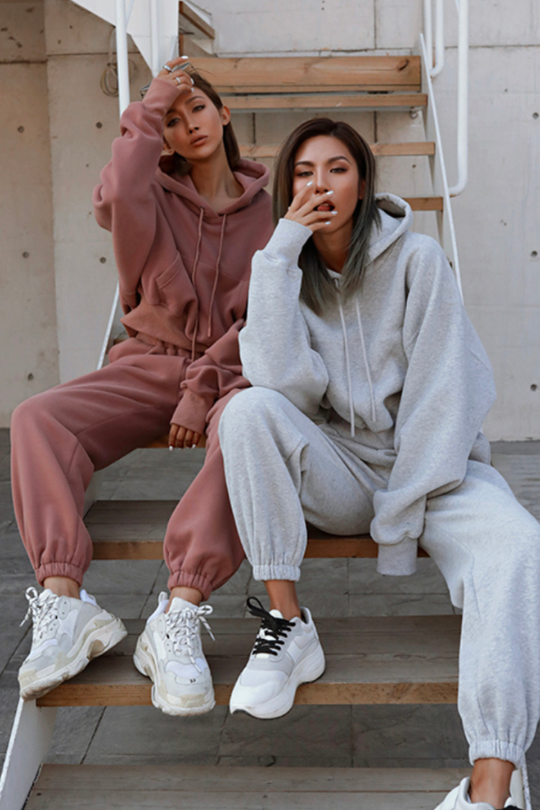 Drune | Jogginganzug für Damen im Vintage-Look