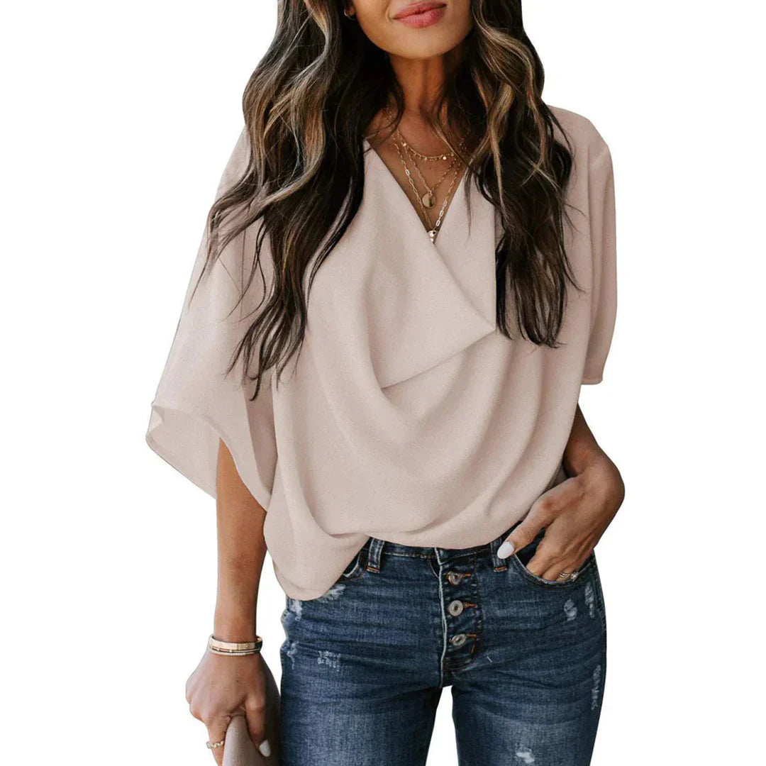 Drune | Stylische Bluse mit Fledermausärmeln