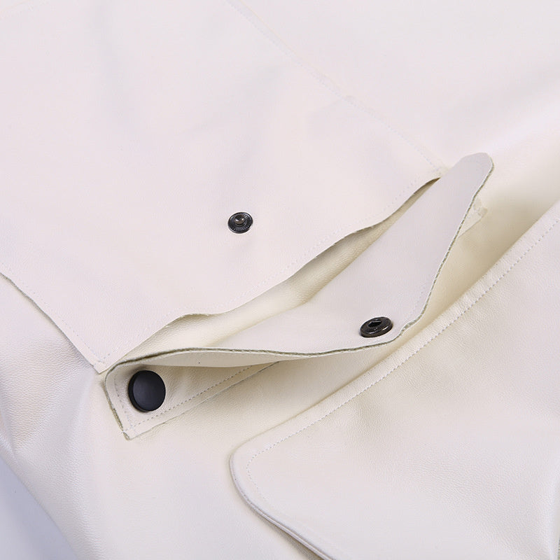 Drune | Kurze Damenjacke Eine lässige Lederjacke für Damen