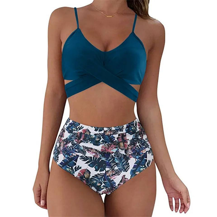 Drune | Buntes High-Waist-Biki für Damen
