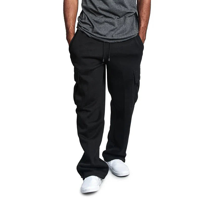 Drune | Herren Jogginghose mit Geradem Schnitt und Kordelzug