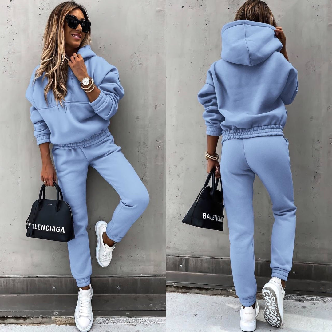 Drune | Set - bequemer Damen Jogginganzug mit Kapuze