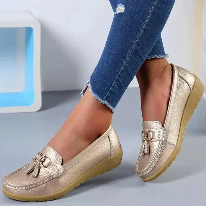 Zoe | Orthopädische Lederschuhe Drune