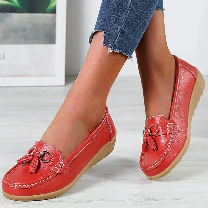 Orthopädische Lederhalbschuhe Drune