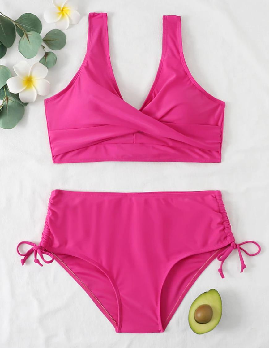 Drune | Bescheidener Bikini mit Hoher Taille