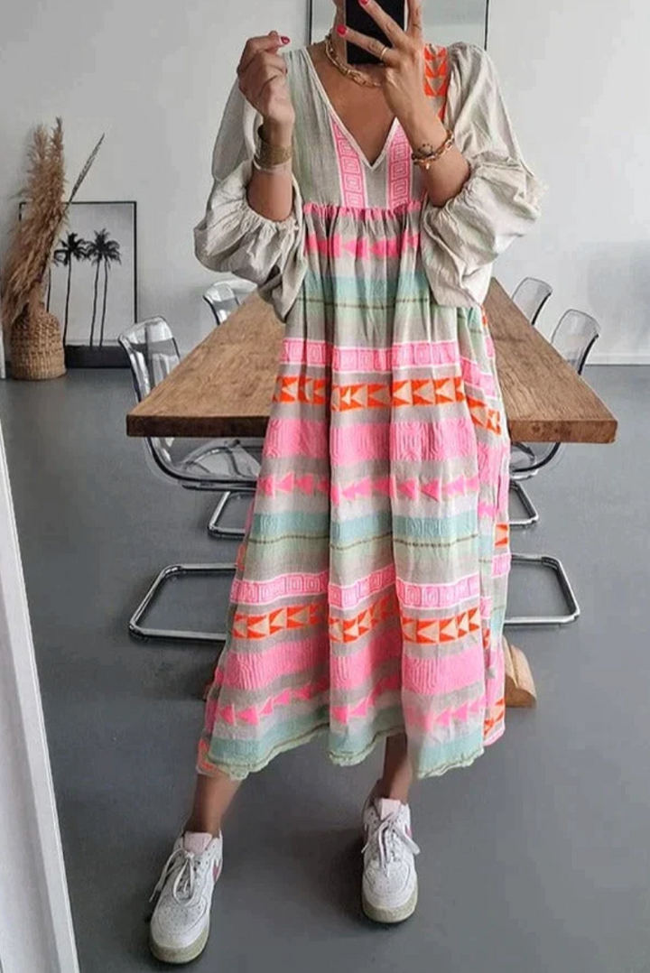 Drune | Bunte Sommerkleid