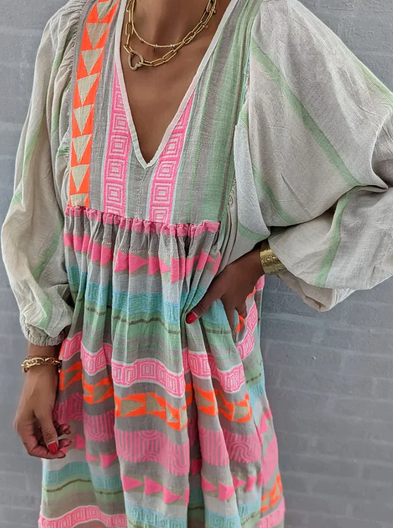 Drune | Bunte Sommerkleid