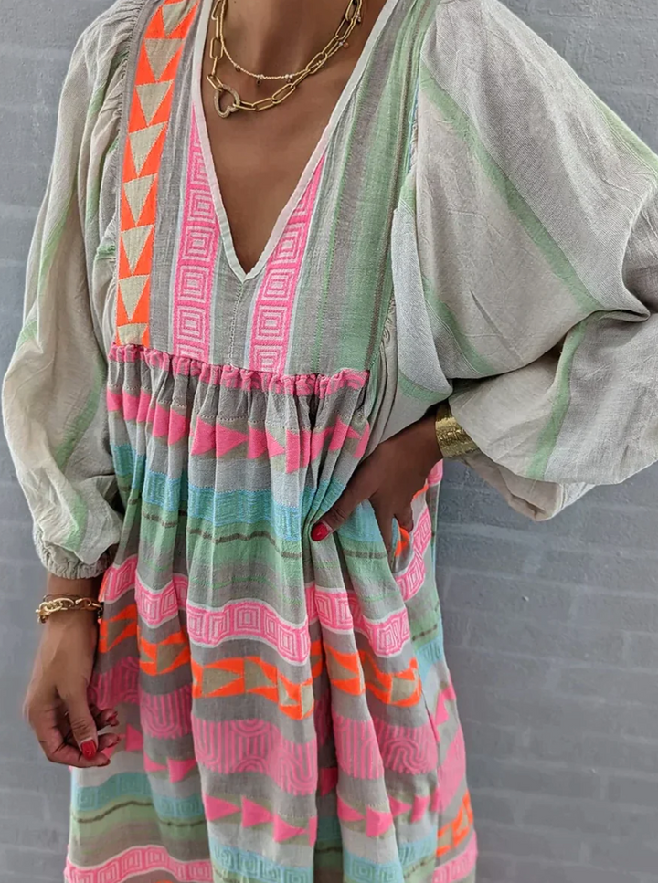 Drune | Bunte Sommerkleid