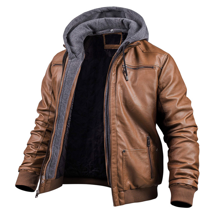 Drune | Warme Lederjacke für Männer