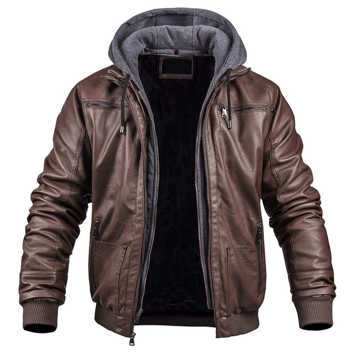 Drune | Warme Lederjacke für Männer