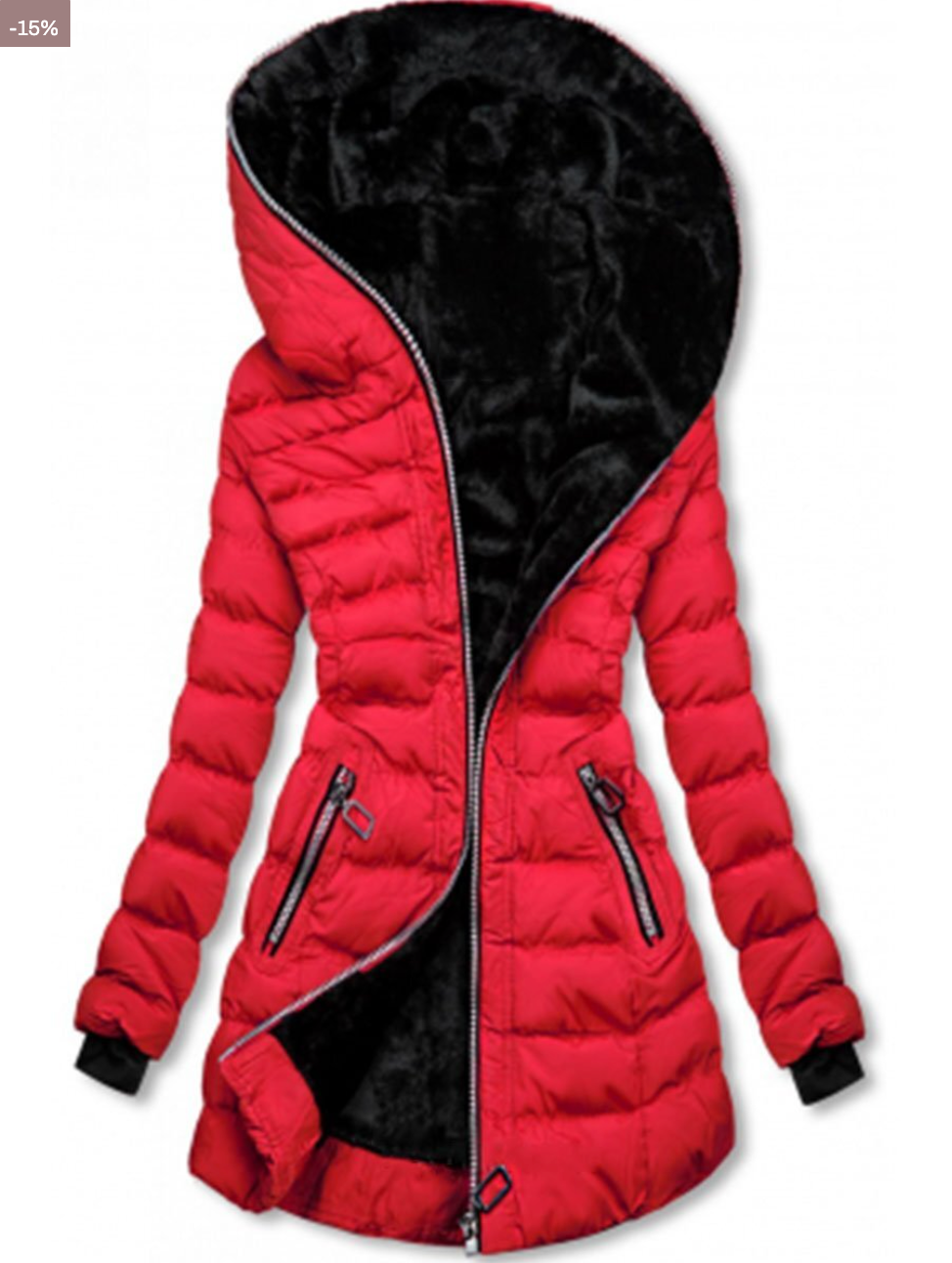 Drune | Damen Steppjacke mit Fleecefutter