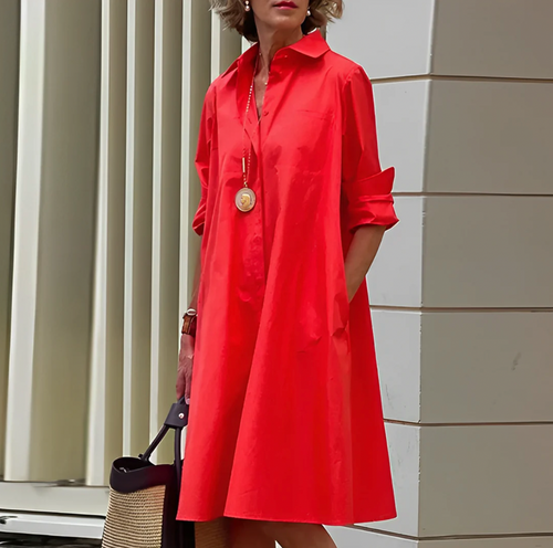 Drune - Stilvolles Polokleid