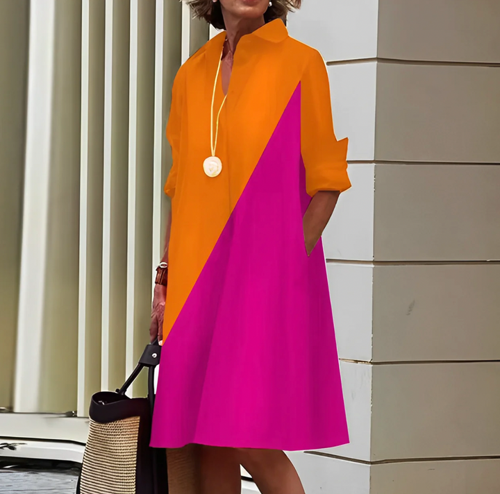 Drune | Stylisches Polo-Kleid mit Stretch-Fit und Atmungsaktivem Material