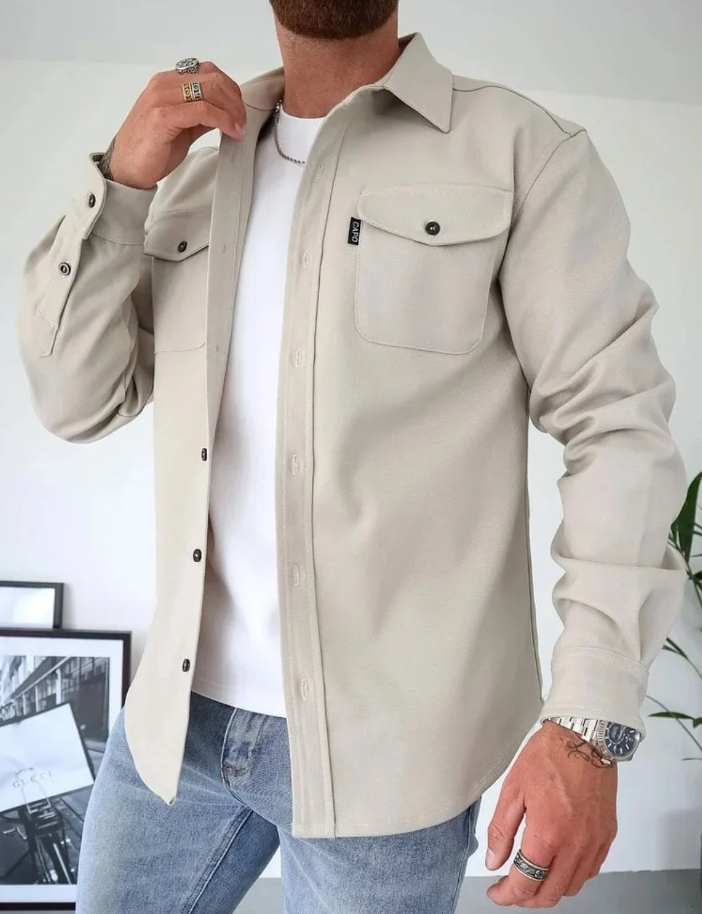 Drune | Stylische Herbstjacke für Herren