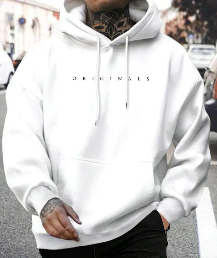 Drune - Streetwear Herbst Hoodie mit Kordelzug für Herren