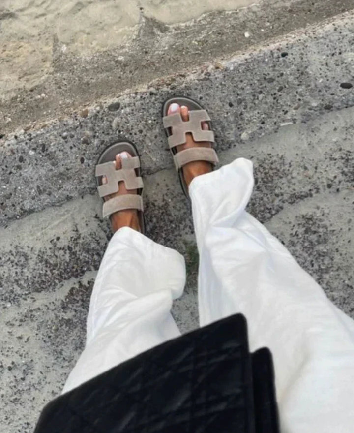 Drune | Superweiche und Stylische Slip-On-Sandalen für Damen